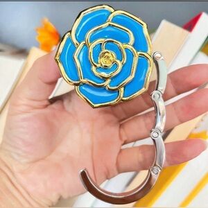 ✨ New ✨ Blue Rose Purse Hook ✨